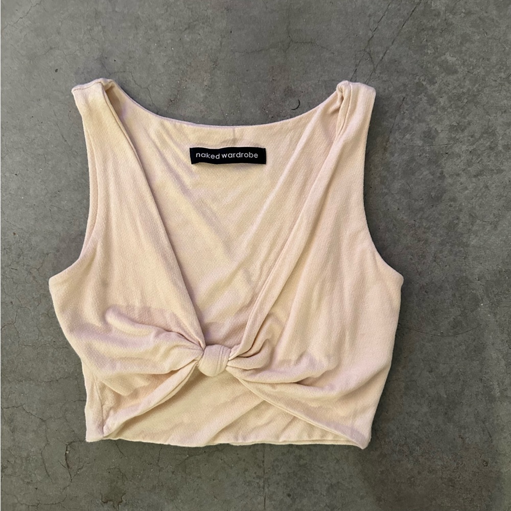Naked wardrobe crop top